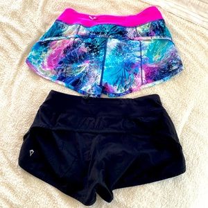 Ivivva athletic shorts bundle size 14